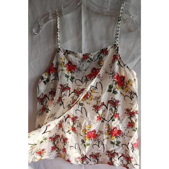 Maeve floral print silk top 8 - Picture 4 of 6